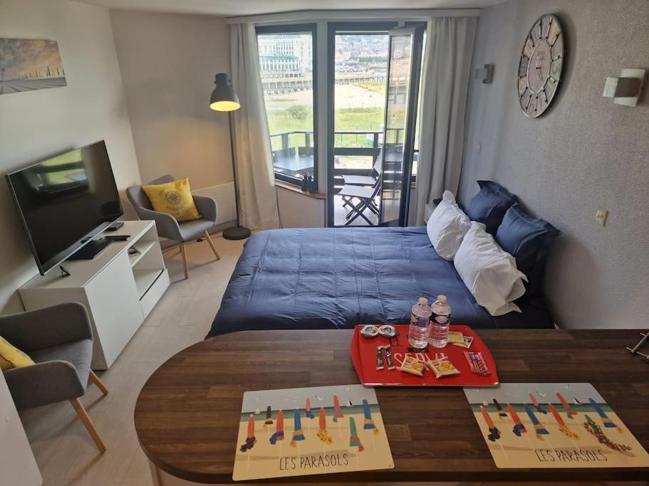 Le Cocooning-Studio Deauville Marina Avec Terrasse Vue Mer Et Plage Exteriér fotografie