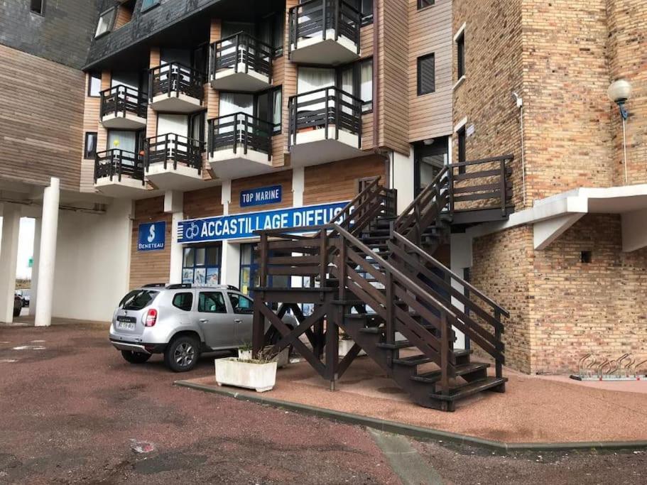 Le Cocooning-Studio Deauville Marina Avec Terrasse Vue Mer Et Plage Exteriér fotografie