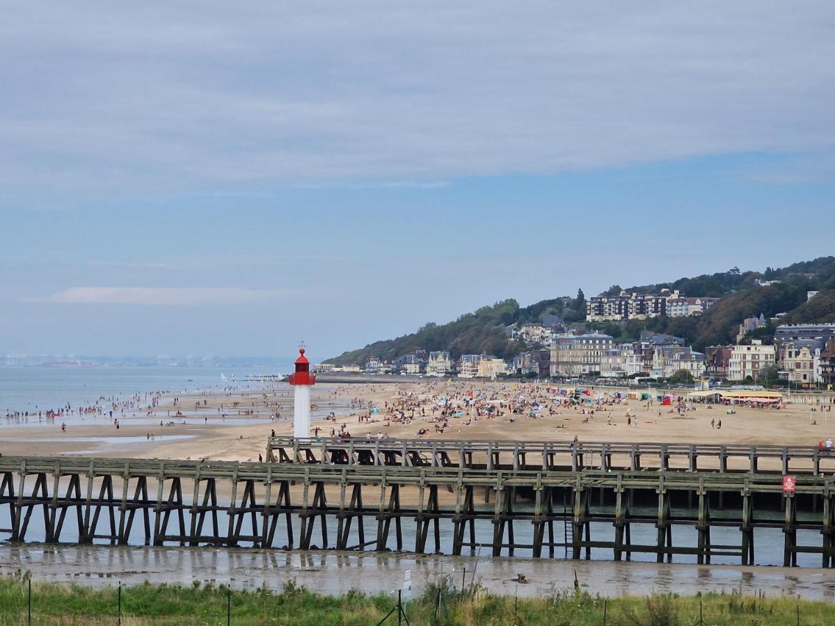 Le Cocooning-Studio Deauville Marina Avec Terrasse Vue Mer Et Plage Exteriér fotografie